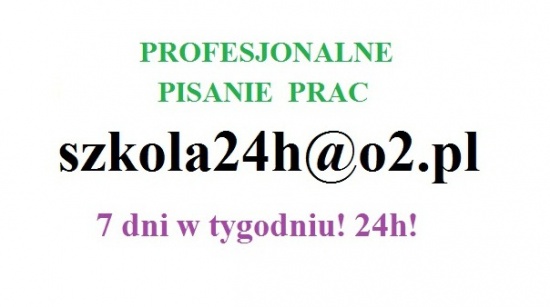 Pomoc w nauce. Wypracowania, rozprawki, prace zaliczeniowe
